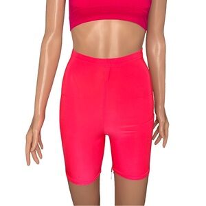 Women's Hot Pink Biker Shorts Size 0